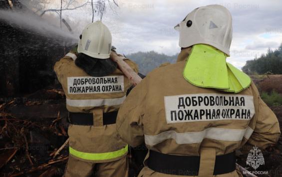 Добровольные пожарные Курской области спасли имущество на 19 миллионов рублей