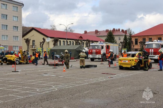 В Самаре прошли масштабные соревнования Приволжского федерального округа по ликвидации ДТП