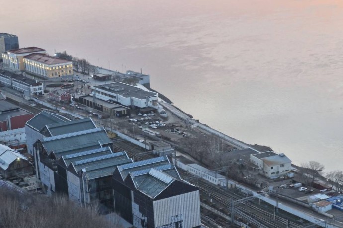 Надземный пешеходный переход от галереи к набережной могут построить не ранее 2026 года Надземный пешеходный переход от галереи к набережной могут построить не ранее 2026 года