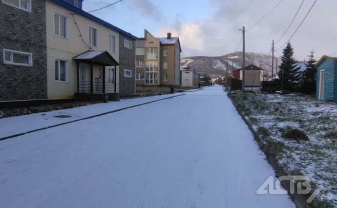 Столбик термометра в центральной части Сахалина опустился до -14 градусов Столбик термометра в центральной части Сахалина опустился до -14 градусов