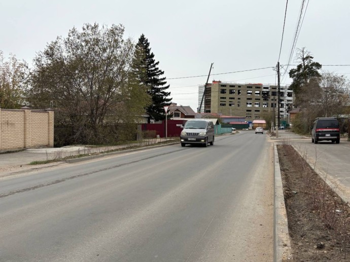 В Улан-Удэ завершают ремонт дорог возле центра креативных индустрий