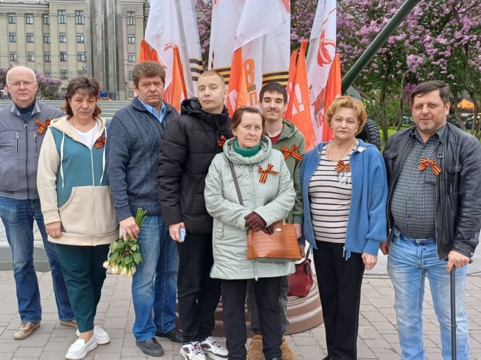 В Тульском обществе инвалидов отметили День 80-летия Победы в Великой Отечественной войне