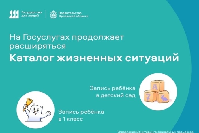 В Орле записать ребёнка в детсад можно через Госуслуги