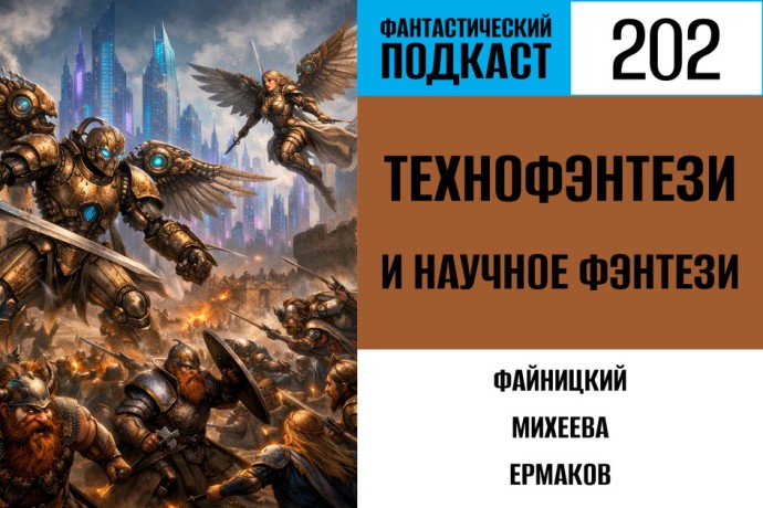 Отличаем магию от технологий в жанре технофэнтези в 202 выпуске «Фантастического подкаста»