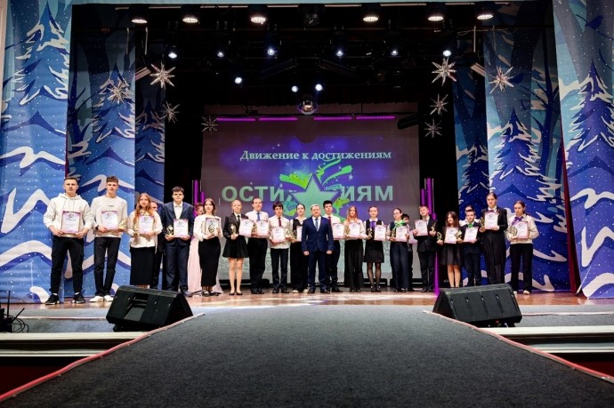 В Себежском округе прошла церемония чествования одарённых детей