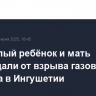 Годовалый ребёнок и мать пострадали от взрыва газового баллона в Ингушетии