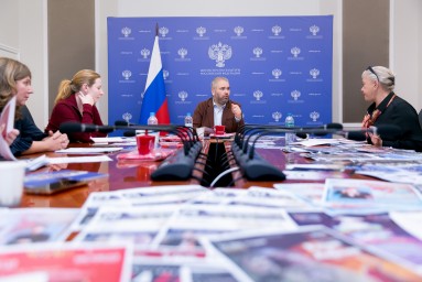 Андрей Малышев провел рабочую встречу с генеральным директором Северо-Кавказской филармонии им. В.И. Сафонова Светланой Бережной