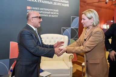 Ольга Любимова обсудила предстоящие совместные творческие проекты с Министром наследия и туризма Султаната Оман