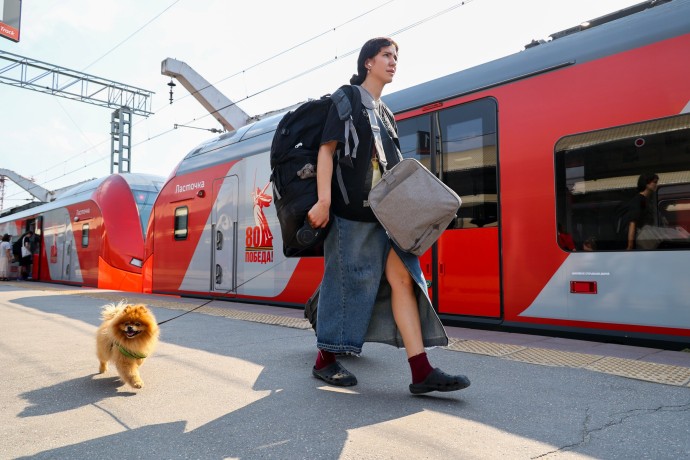 В 2025 году более 500 тыс. питомцев ездили с хозяевами на поездах В 2025 году более 500 тыс. питомцев ездили с хозяевами на поездах