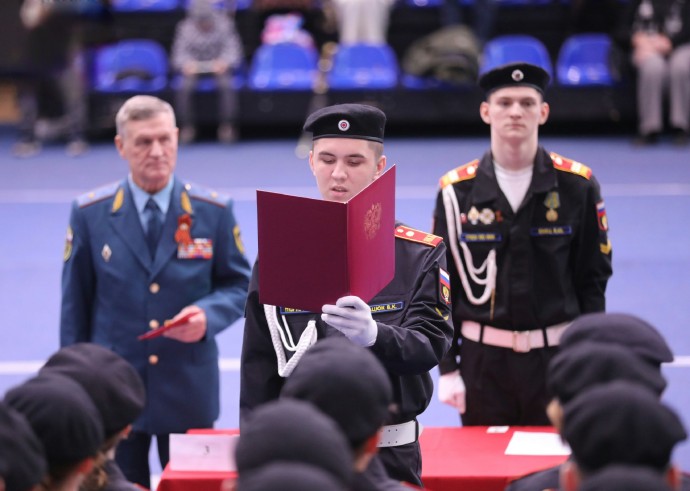 Более 250 ярославских студентов дали клятву кадета