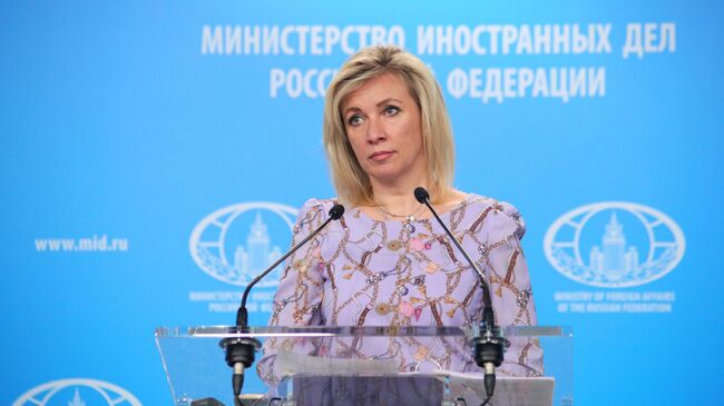 Захарова высказалась о введении Лондоном санкций против "Движения первых"