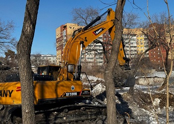 В Благовещенске расчистили четыре участка Бурхановки