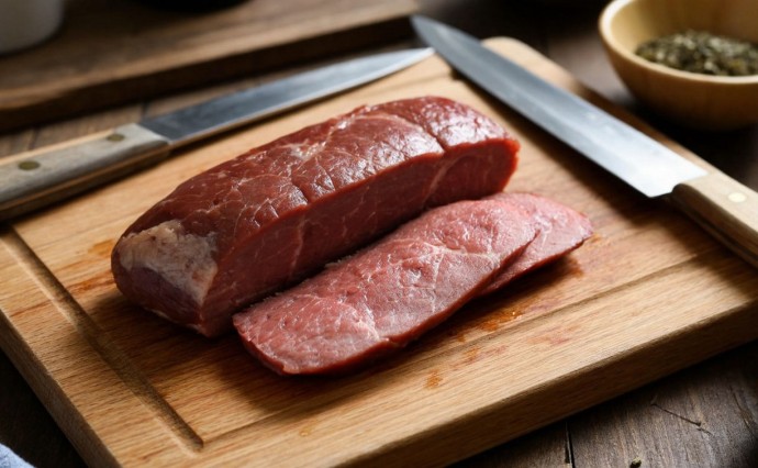 В Макаровском районе мужчина украл 50 кг мяса после неудачного свидания