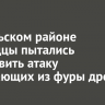 В Усольском районе очевидцы пытались остановить атаку вылетающих из фуры дронов