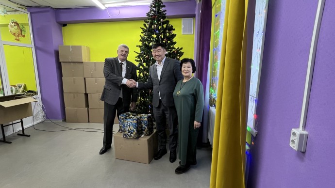 АК «Железные дороги Якутии» подарила новогоднее чудо детям в рамках традиционной благотворительной акции