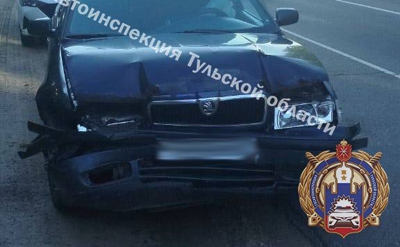 В Тульской области задержали пьяного водителя, скрывшегося с места аварии