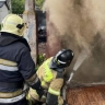 В Курске на улице Обоянской ликвидировали пожар в гараже