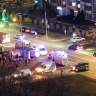 В Москве скорая помощь влетела в остановку с людьми