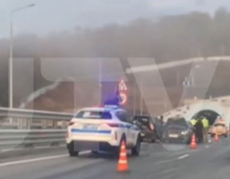 На Восточном выезде в Уфе произошло массовое ДТП