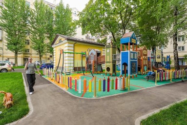 Завершены основные работы по благоустройству столичных дворов, запланированные на этот год