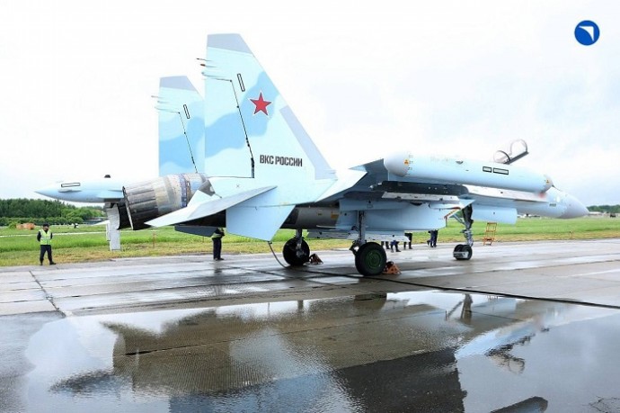 Новая партия истребителей Су-35С поколения 4++ передана в войска