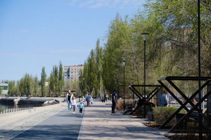 Более 50 общественных пространств благоустроят в Астраханской области