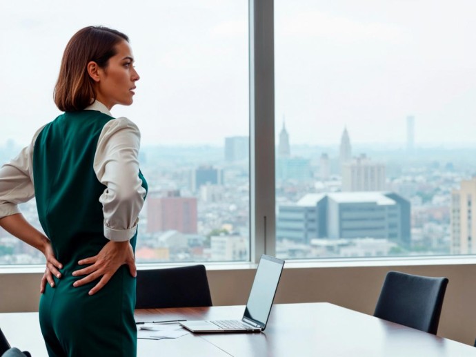 Синдром плоских ягодиц у офисных работников связан с сидячей работой — диетолог