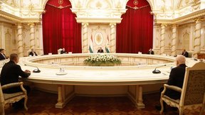 Встреча глав делегаций государств – участников СНГ с Президентом Таджикистана Эмомали Рахмоном