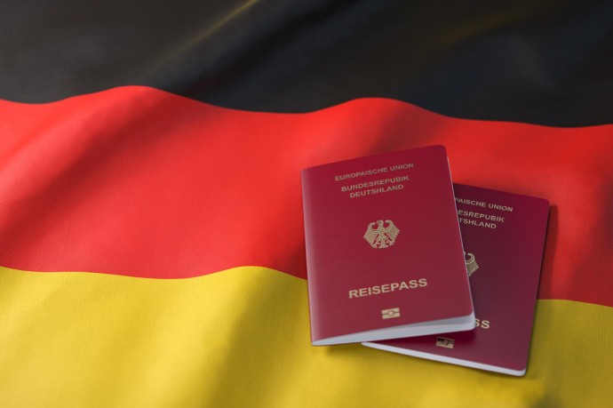 Германия — Пятилетка для паспорта