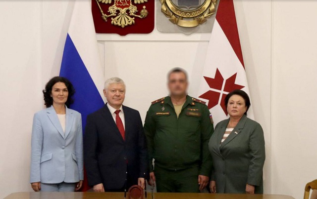 В Госсобрании Мордовии прошла встреча с участником программы «Герои среди СВОих»