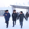 Глава Якутии посетил общественное пространство «Путь Победы» в селе Майя