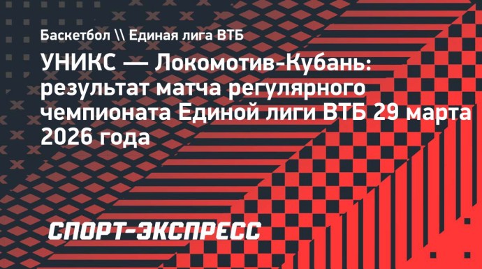 УНИКС дома переиграл «Локомотив-Кубань»