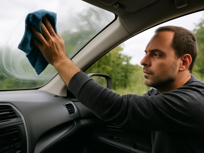 Зимой видишь всё, кроме дороги? Эти лайфхаки убирают запотевание быстрее антифриза