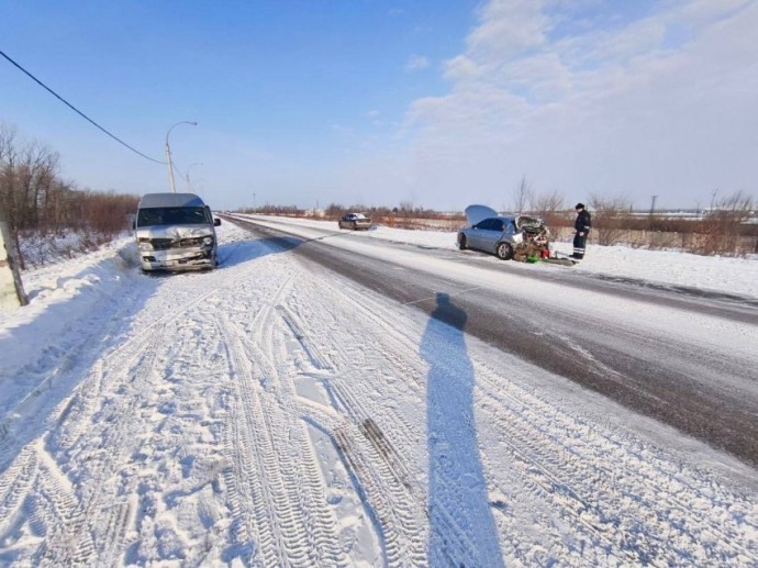 В Магнитогорске автобус с людьми попал в жуткое ДТП