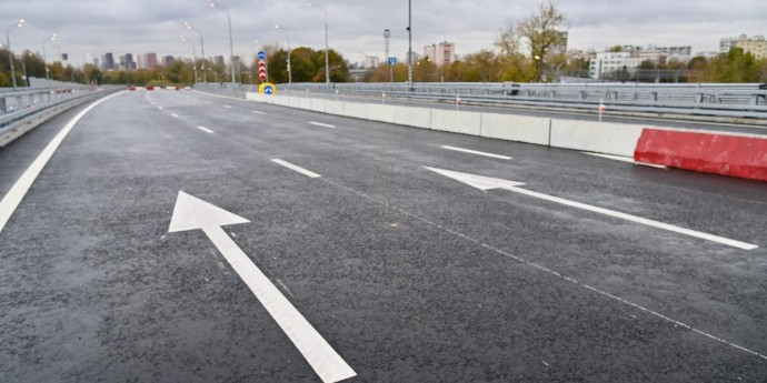 Около 2,5 км дорог построят в районе МКАД на востоке Москвы Около 2,5 км дорог построят в районе МКАД на востоке Москвы