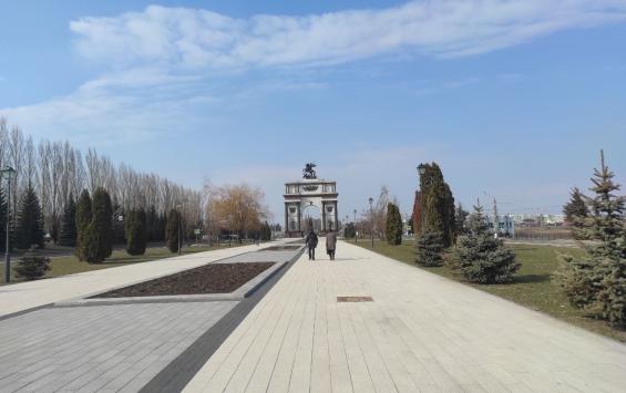 В парке «Патриот» в Курске вновь не могут наладить освещение