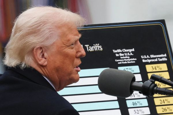 Bloomberg: 56% американцев считают пошлины Трампа вредными