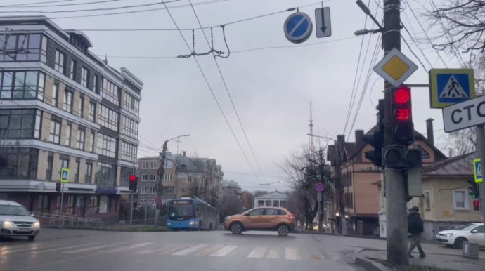 Загруженность кировских дорог 7 ноября — 4 балла Загруженность кировских дорог 7 ноября — 4 балла