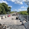 В Черемисиновском районе обновляют мост через реку Косоржа