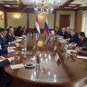 Алексей Оверчук провёл встречу с Министром иностранных дел, международного сотрудничества и по вопросам египтян за рубежом Арабской Республики Египет Бадром Абдельати