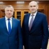 Марат Хуснуллин провёл встречу с губернатором Оренбургской области Евгением Солнцевым
