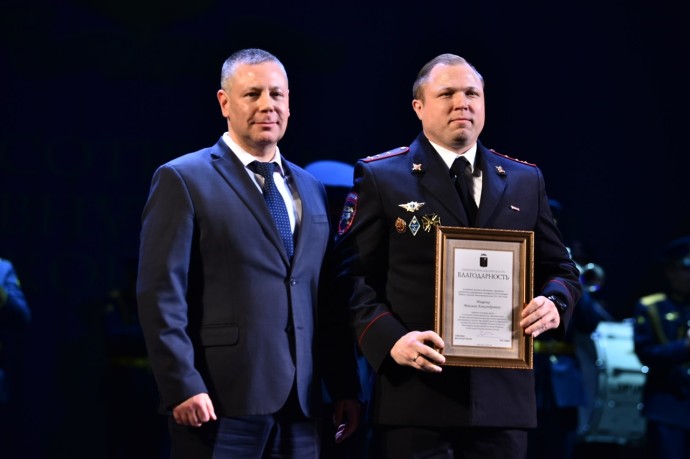 Ярославские сотрудники полиции отмечены наградами