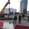 В Уфе при гидроиспытаниях повредился трубопровод теплоснабжения