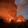 Один человек пострадал при пожаре на нефтебазе в Башкирии