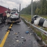 Под Арзамасом в результате ДТП взорвалась цистерна с углекислотой