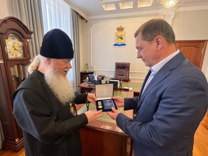 Мэр Улан-Удэ Игорь Шутенков получил церковную награду