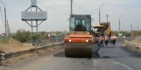 В Астрахани обновили дорогу на улице Фиолетова