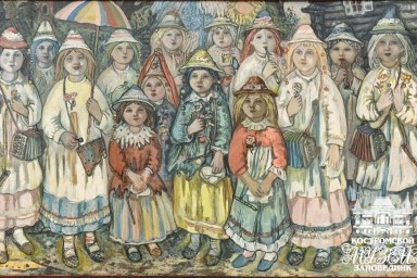 Костромские технологии: студенты КГУ «оживили» картины художника Ефима Честнякова