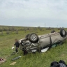 Под Астраханью перевернулась Toyota с семьей: в больнице двое взрослых и ребенок