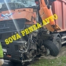 В Пензе недалеко от монумента Глобус разбился самосвал